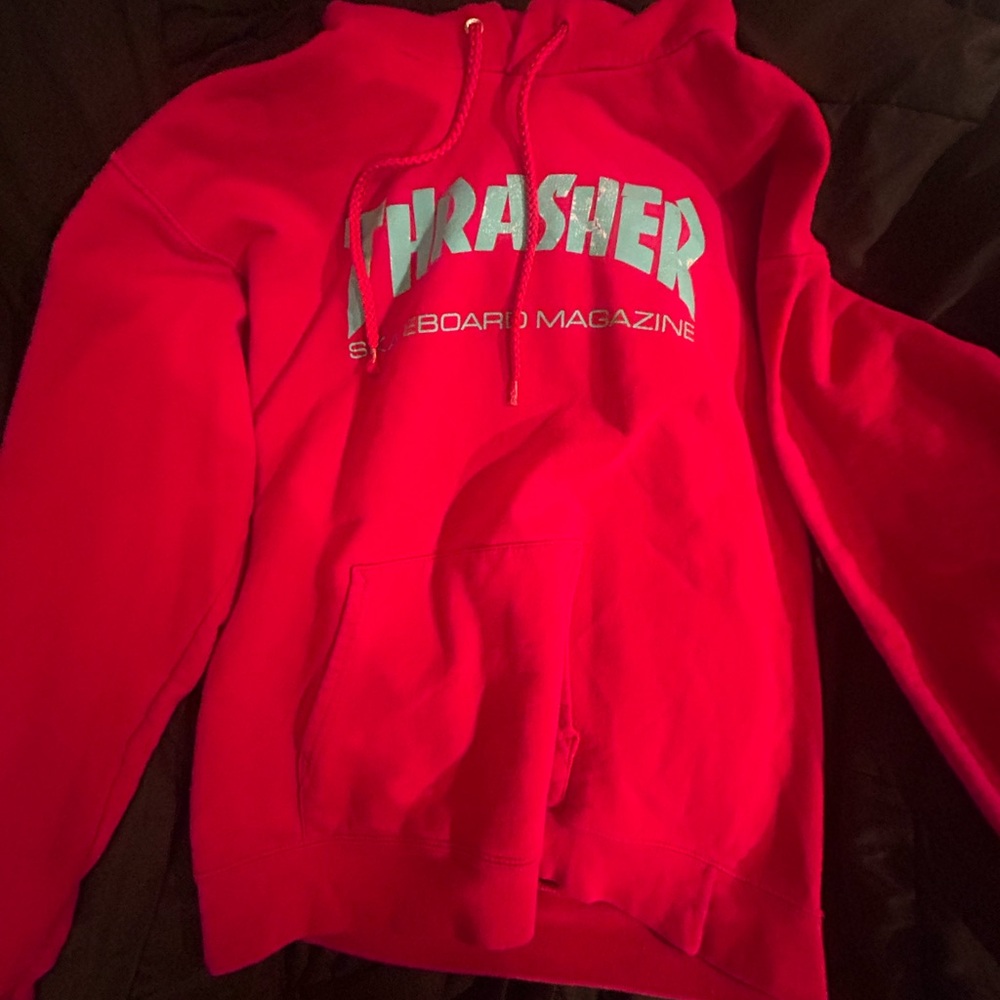 Thrasher Red Hoodie